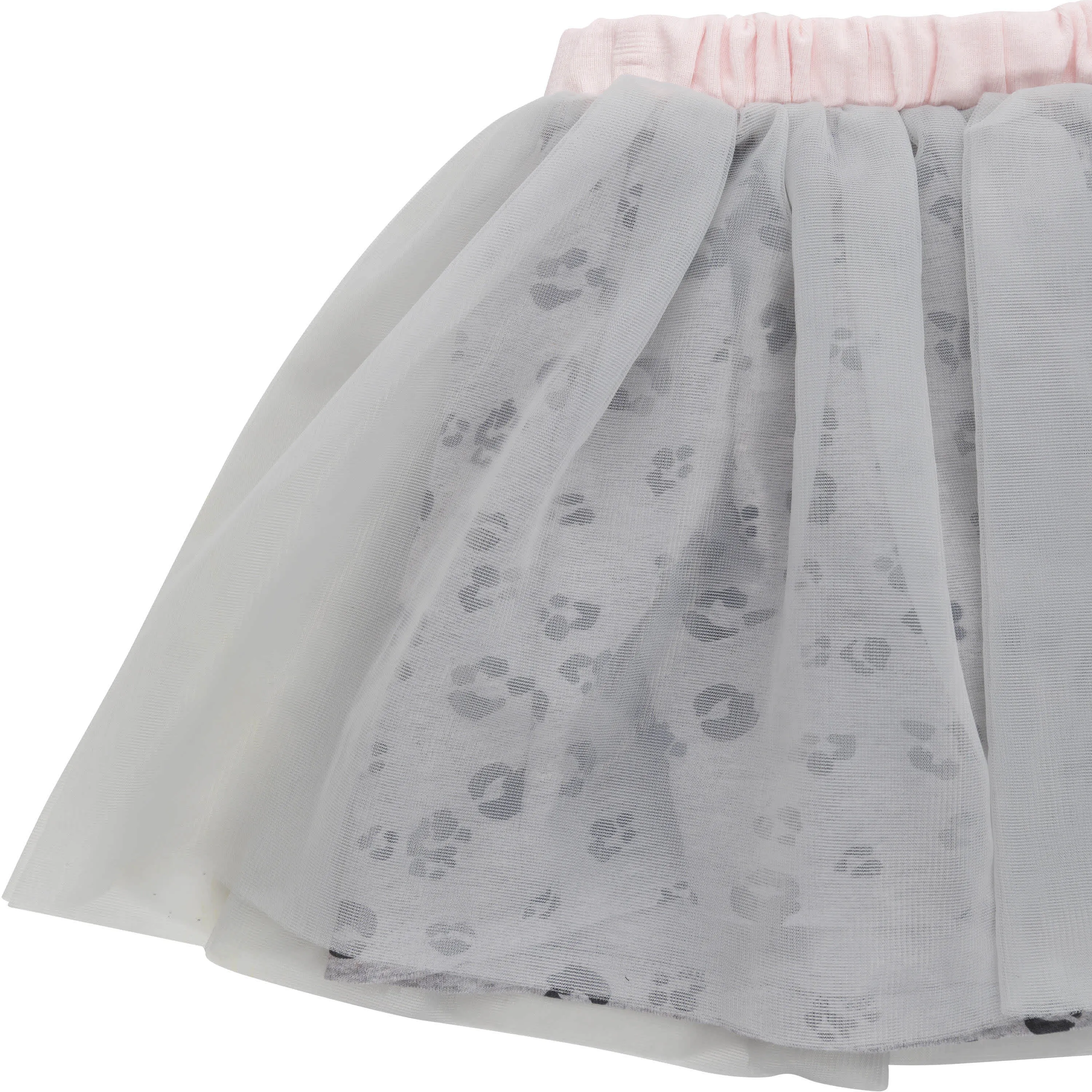 3-Piece Baby & Toddler Girls Purrfectly Cute French Terry Top, Tulle Tutu, & Legging Set