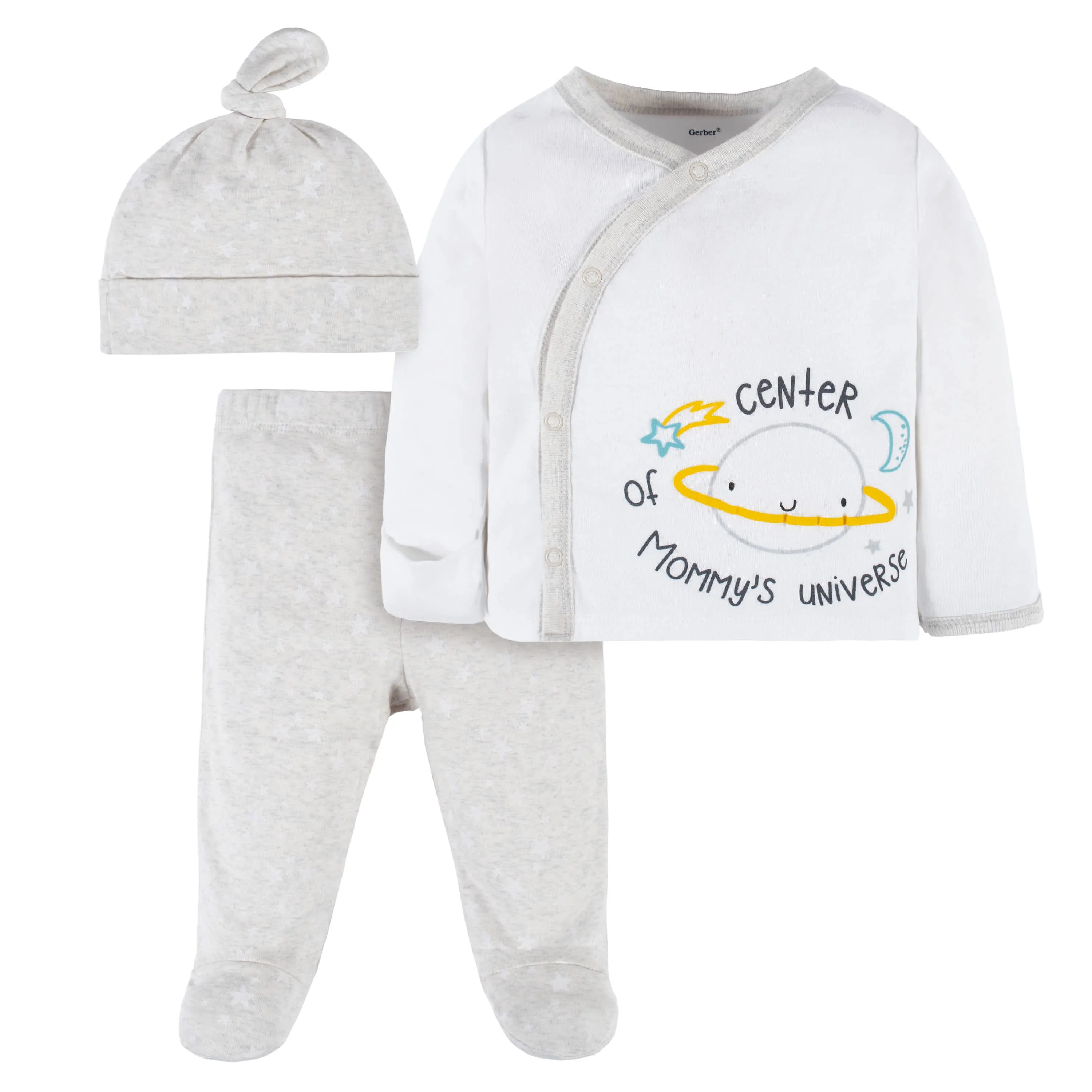 3-Piece Baby Boys Blast Off Take Me Home Set