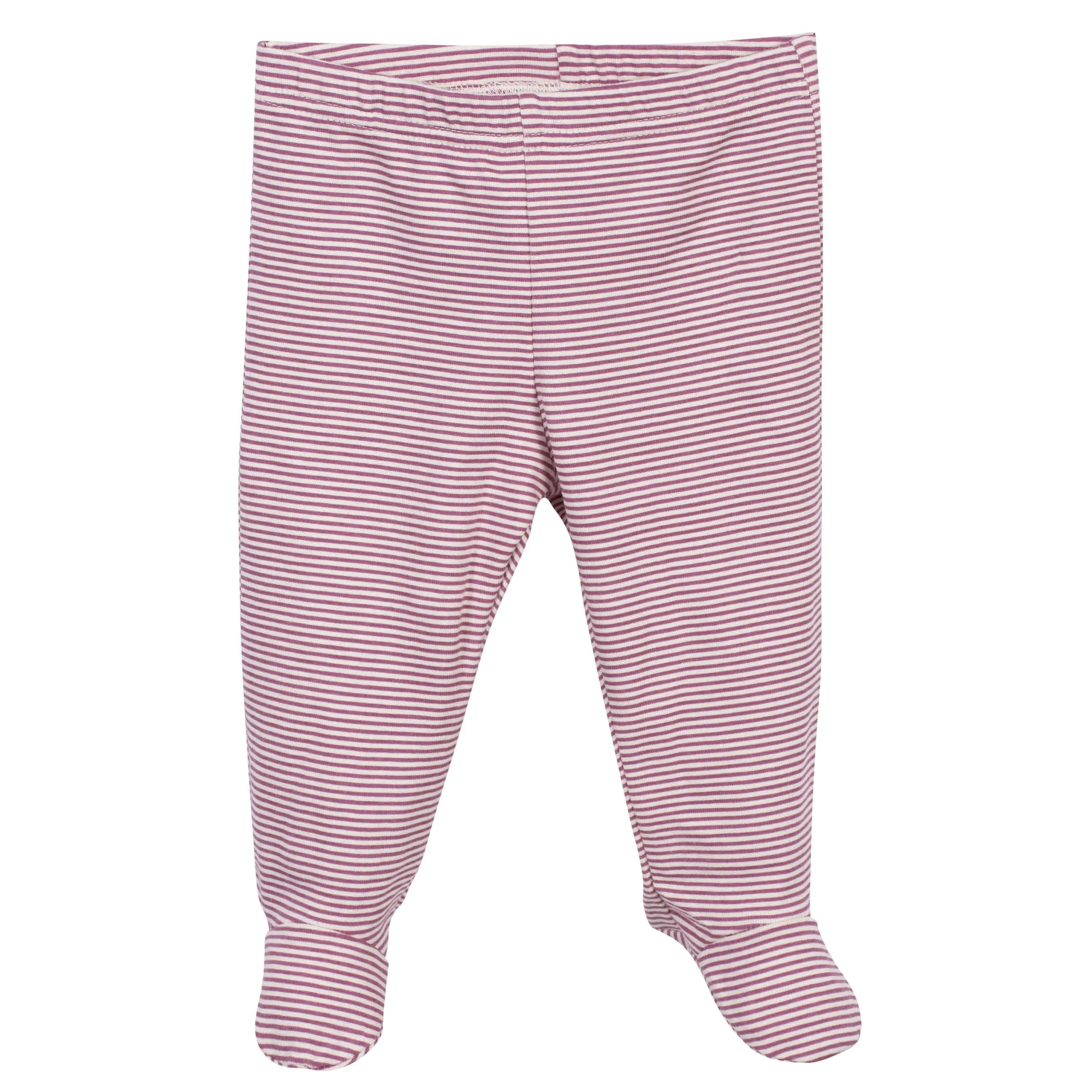 3-Piece Baby Girls Comfy Stretch Floral Shirt, Footed Pant and Cap Set