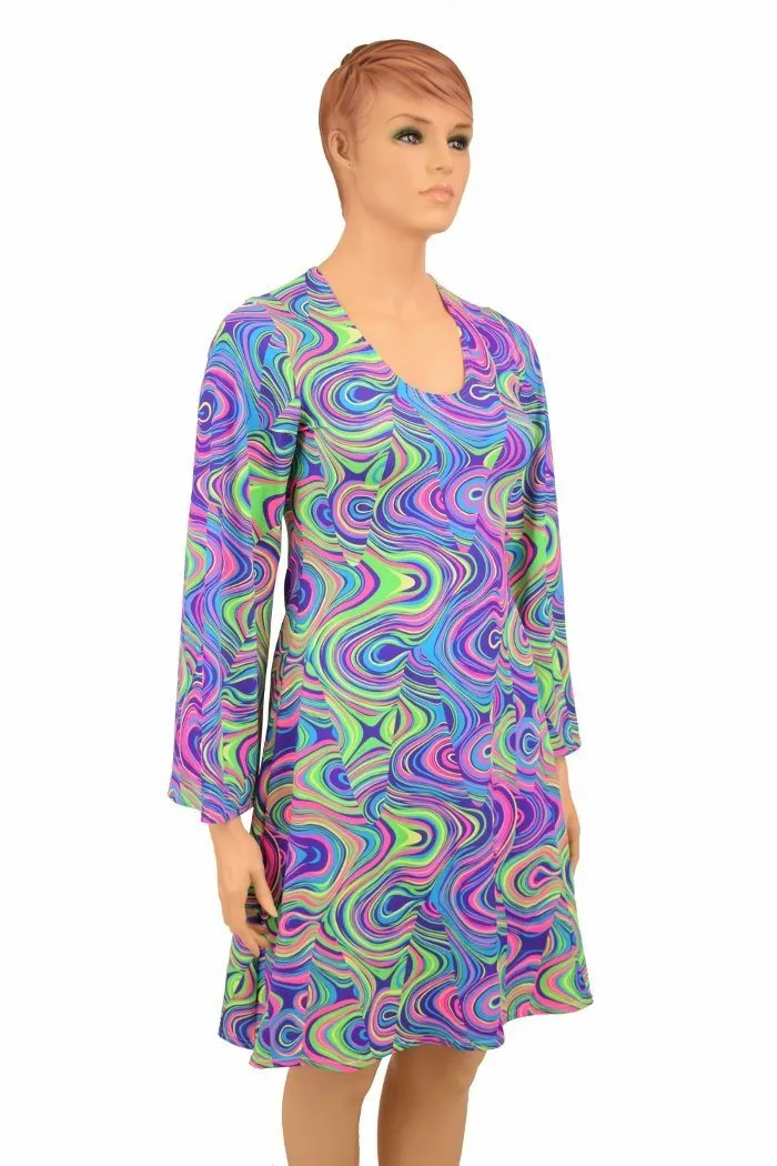 A-Line Glow Worm Dress