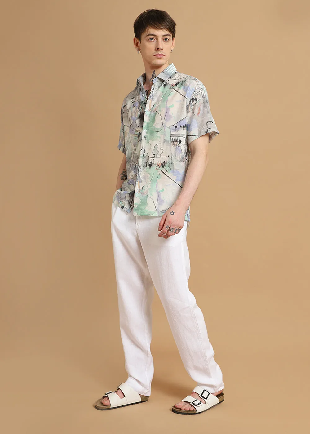 Alpine Aura Printed Shirt