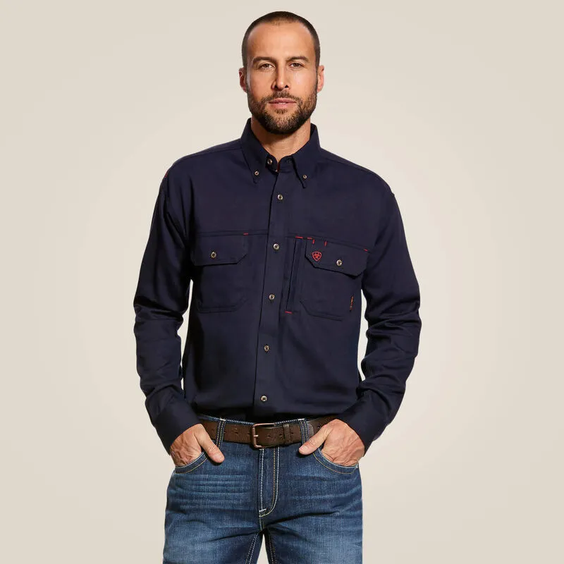 Ariat Mens FR Solid Vent Work Shirt Style 10019062