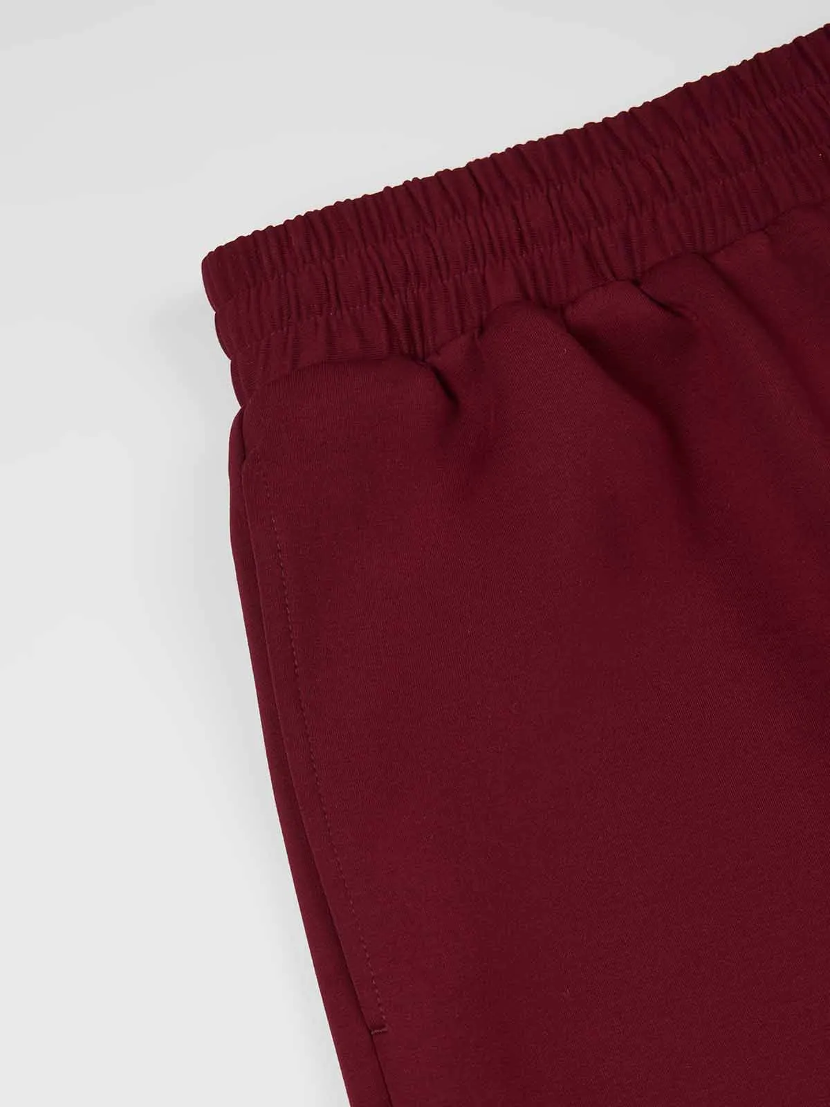 ASOBIO Mid-Rise Wide-Leg Cozy Sweatpants