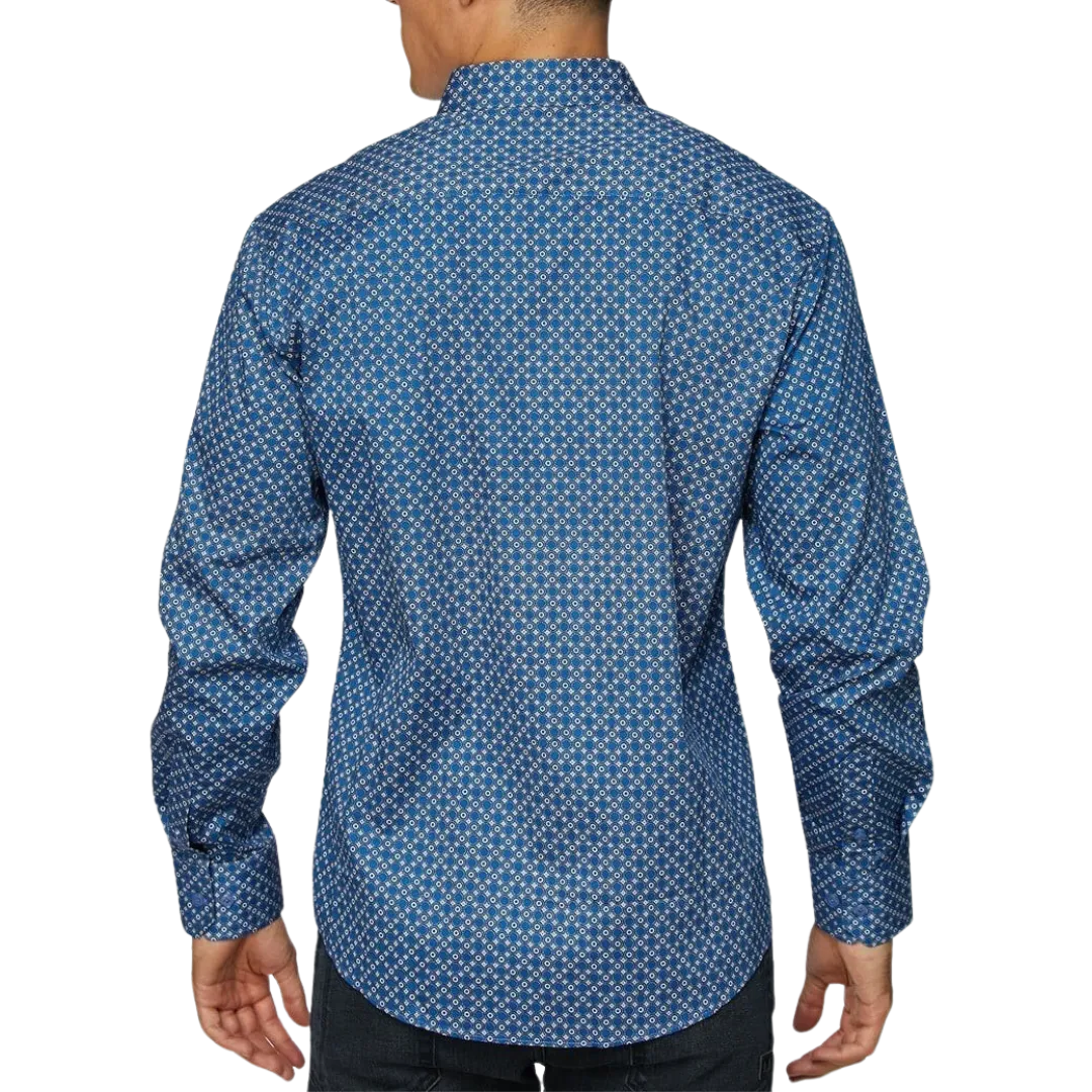 Avalon Men's Print Button Shirt