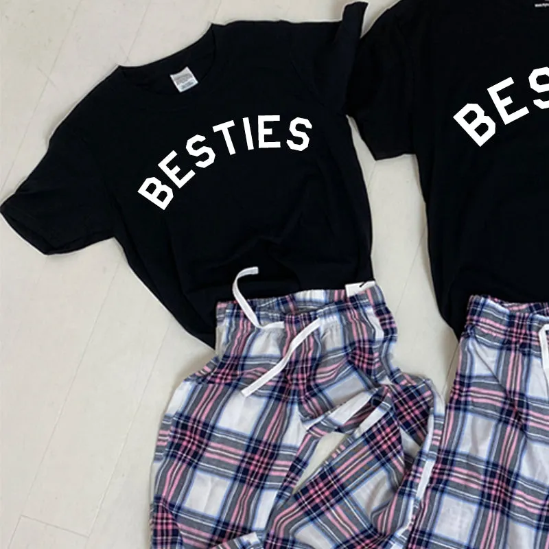 Besties College Garland Matching Pyjama Bottom Sets (MRK X)