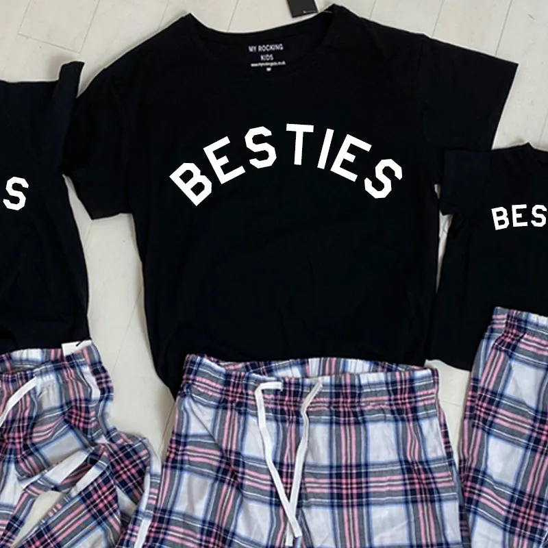 Besties College Garland Matching Pyjama Bottom Sets (MRK X)