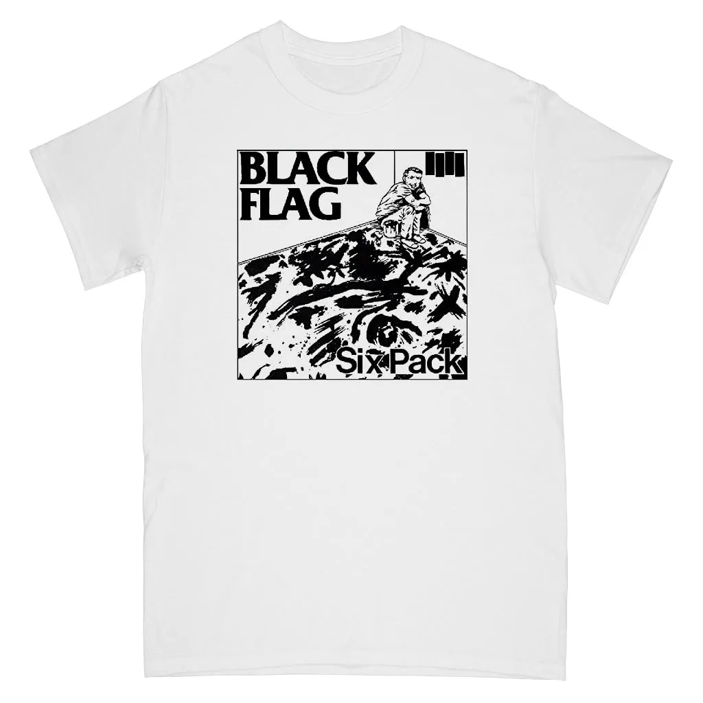 Black Flag "Six Pack" -  T-Shirt