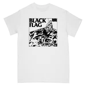 Black Flag "Six Pack" -  T-Shirt