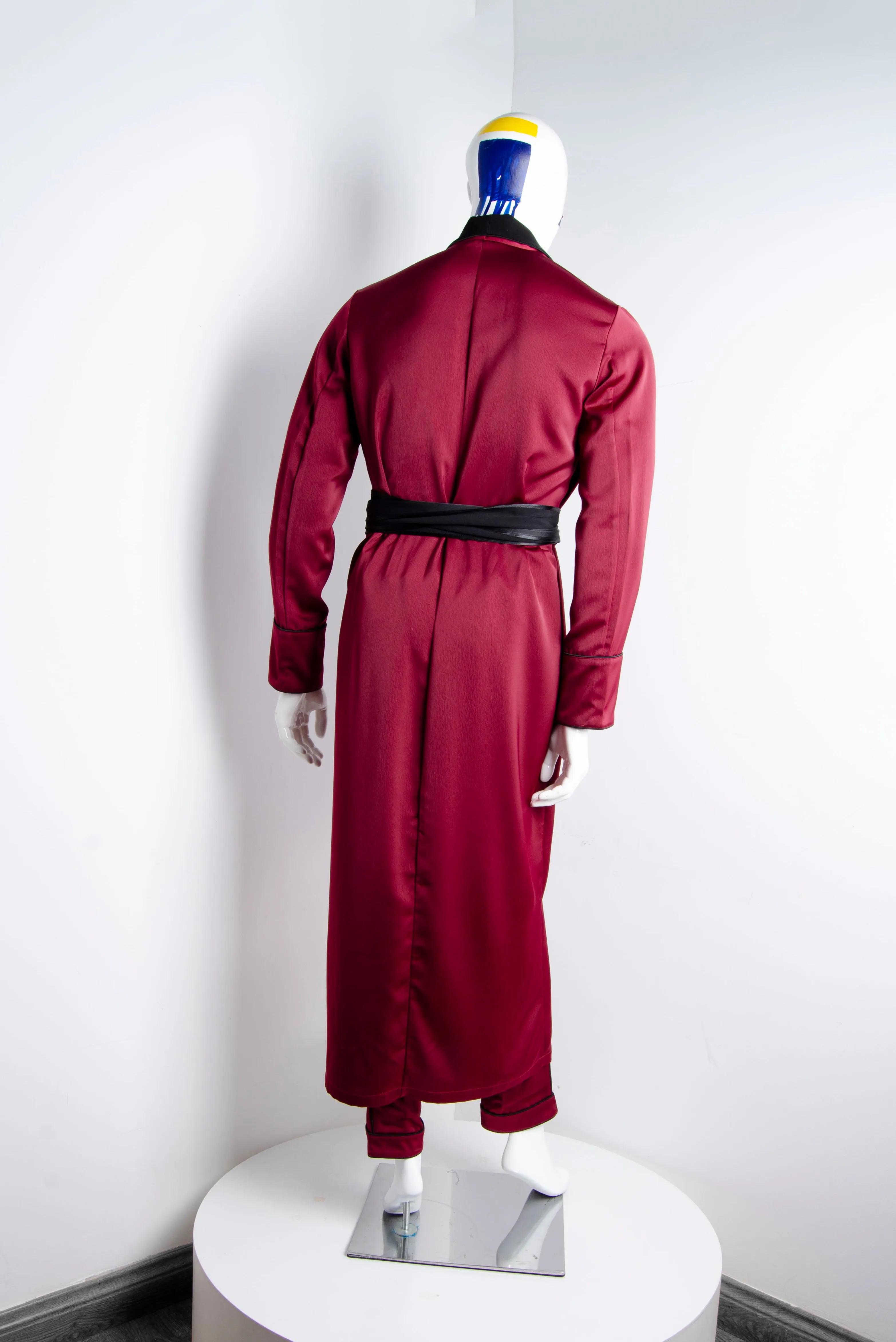 Blood Red Pyjama Chic Robe