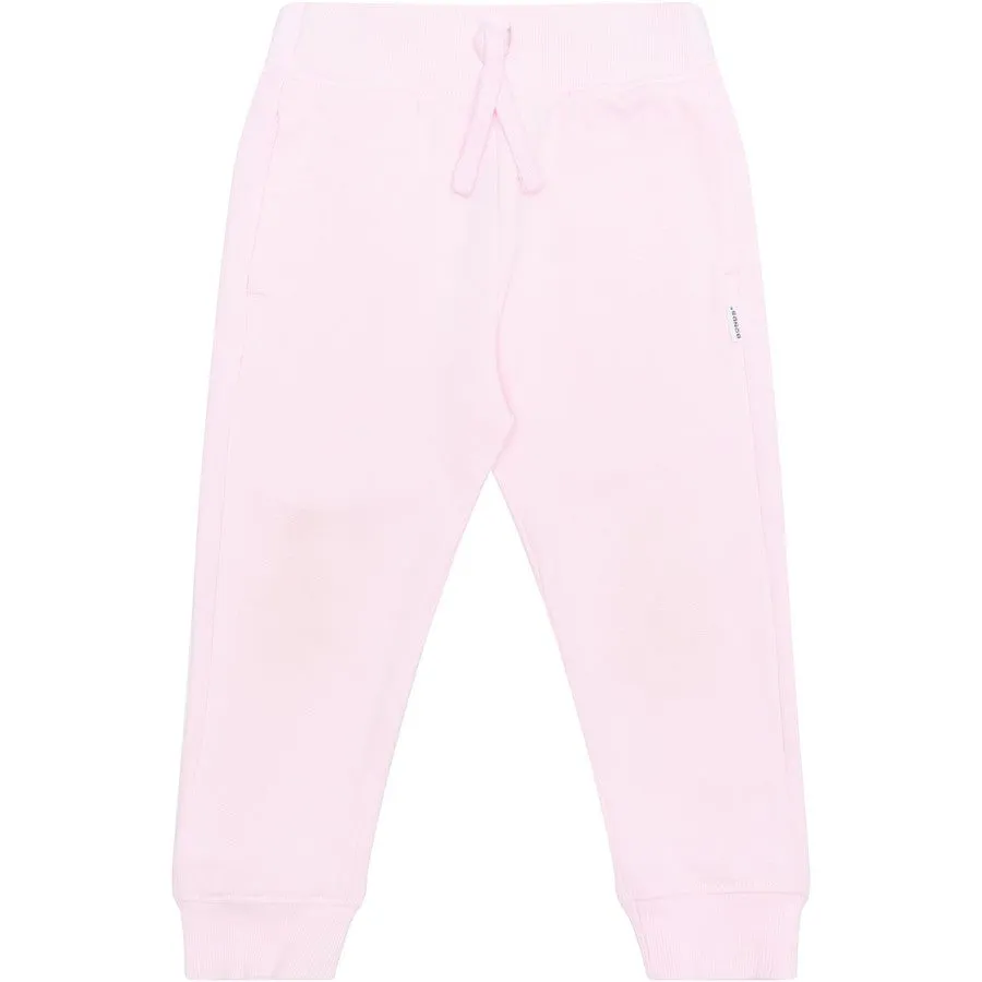 Bonds Logo Fleece Trackie - Pink Peony