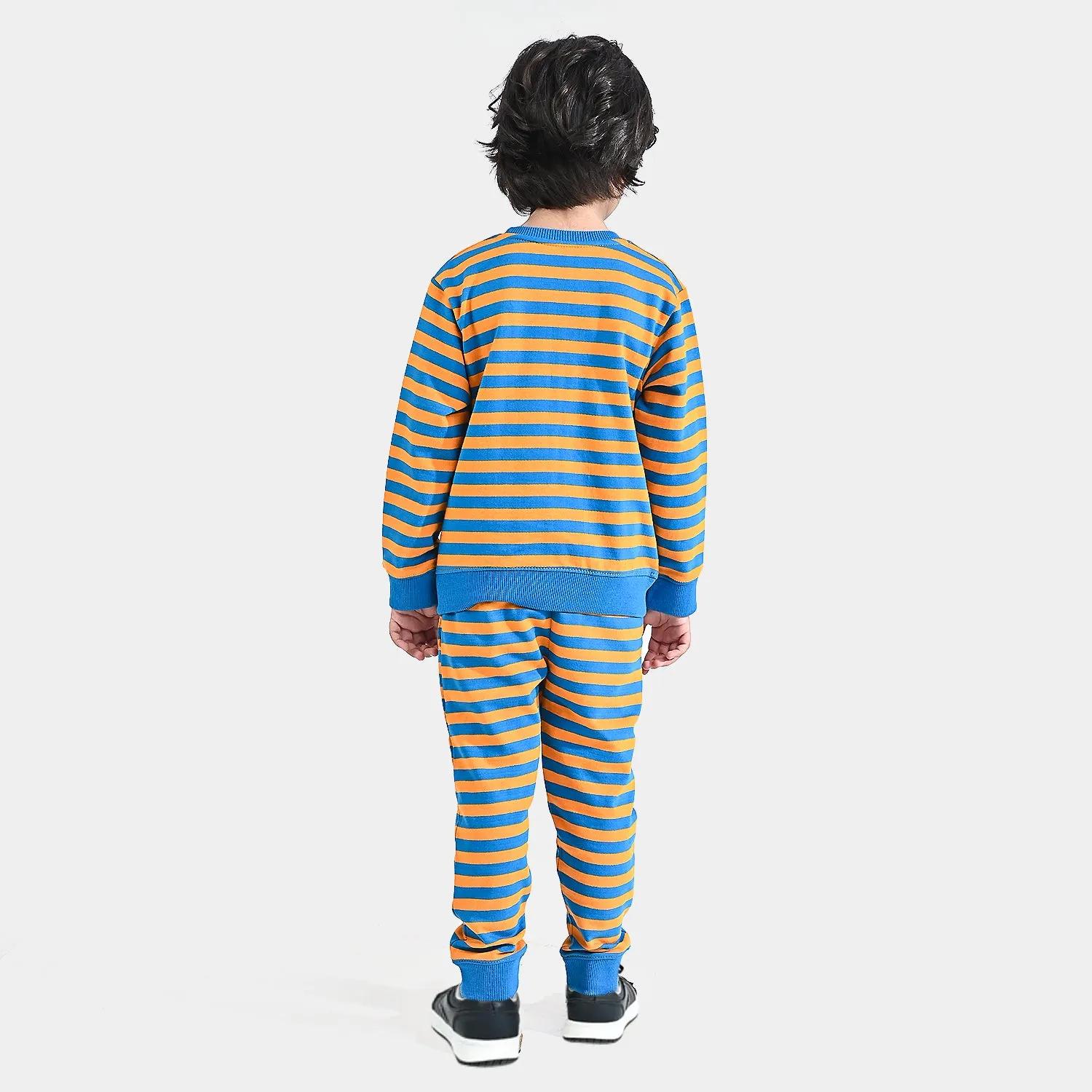 Boys Cotton Terry 2 Piece Suit Cool Dude