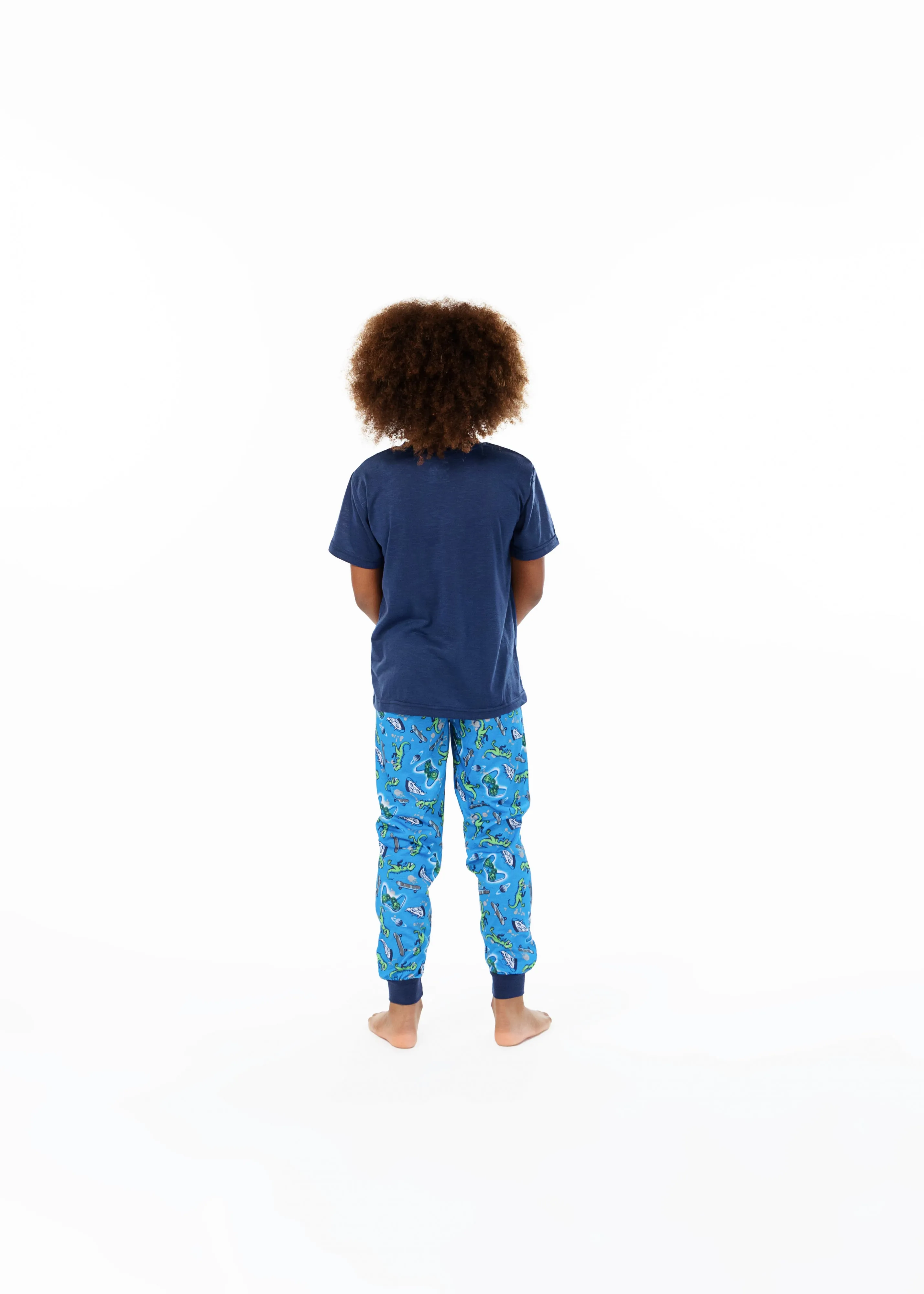 Boys Glow In The Dark Level Up 2-Piece Pajama Sleep Pants Set