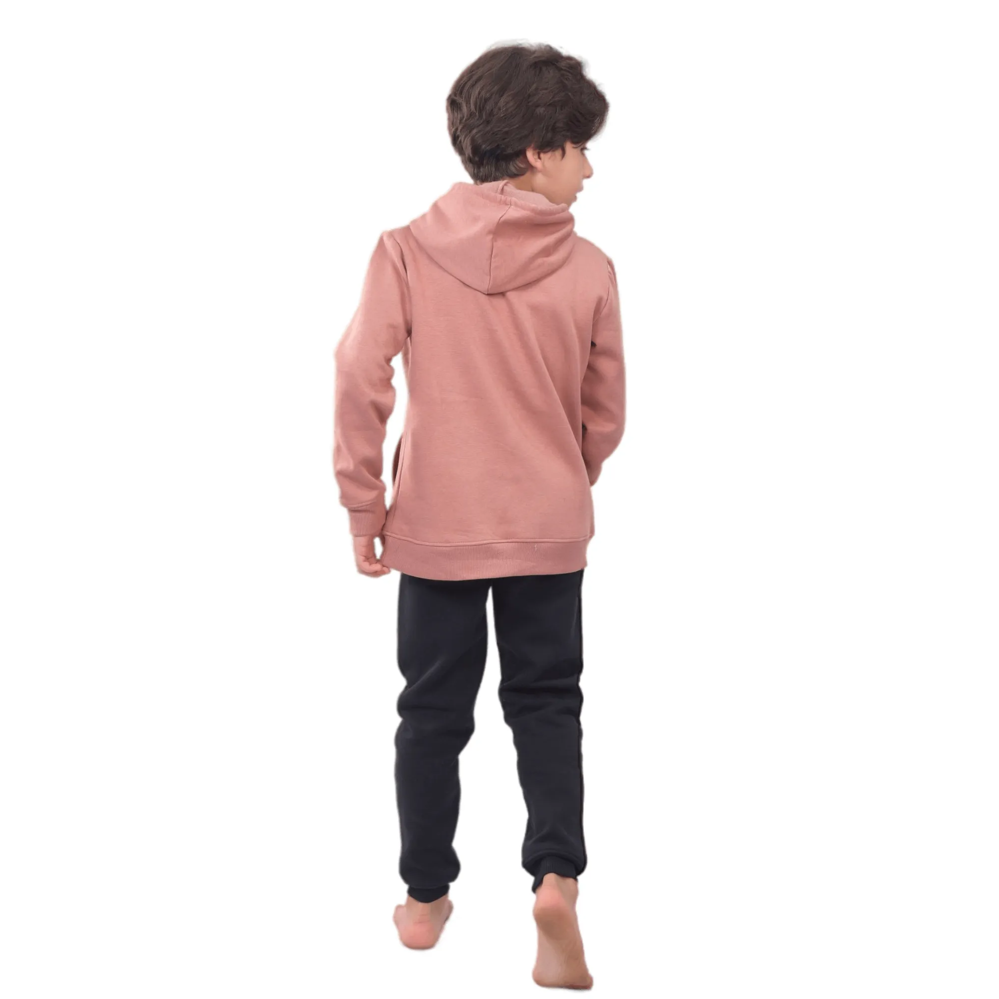 Boys' Winter Pajama Set Hoodie & Pant - Kashmir