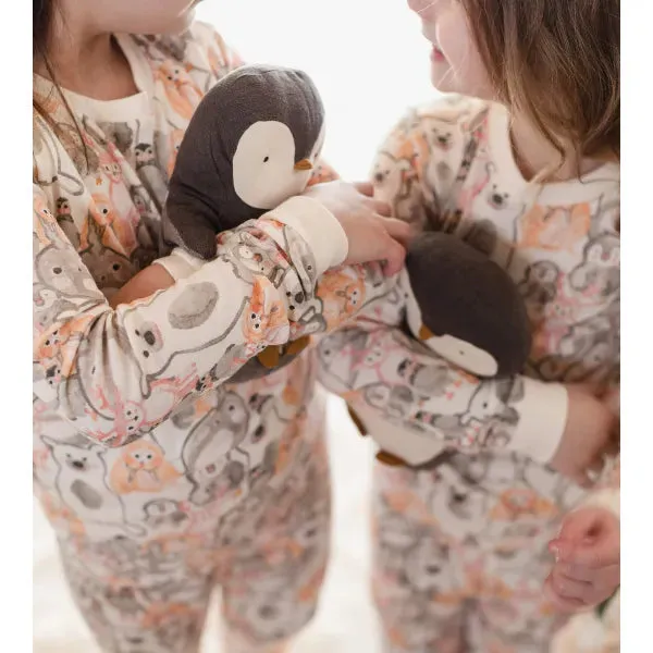 Burt's Bees Organic Two-Piece Pajamas Arctic Friends