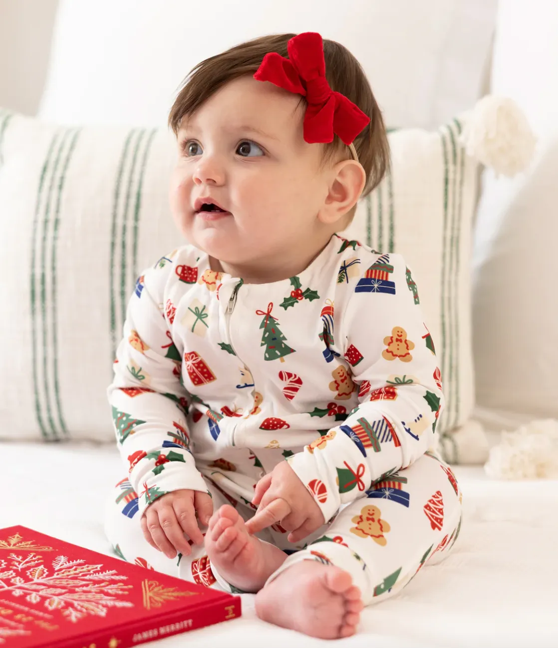 Christmas Morning Baby PJ Set