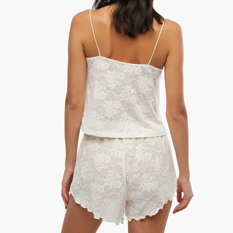 Cordelia Lace Shorts Set