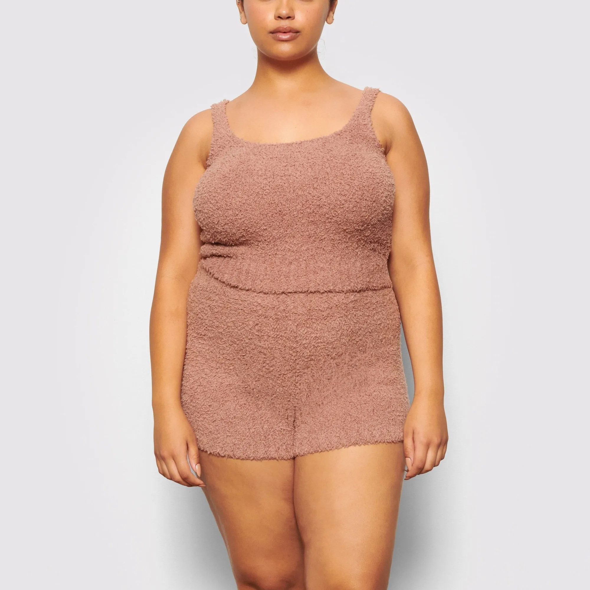 COZY KNIT TANK | ROSE CLAY