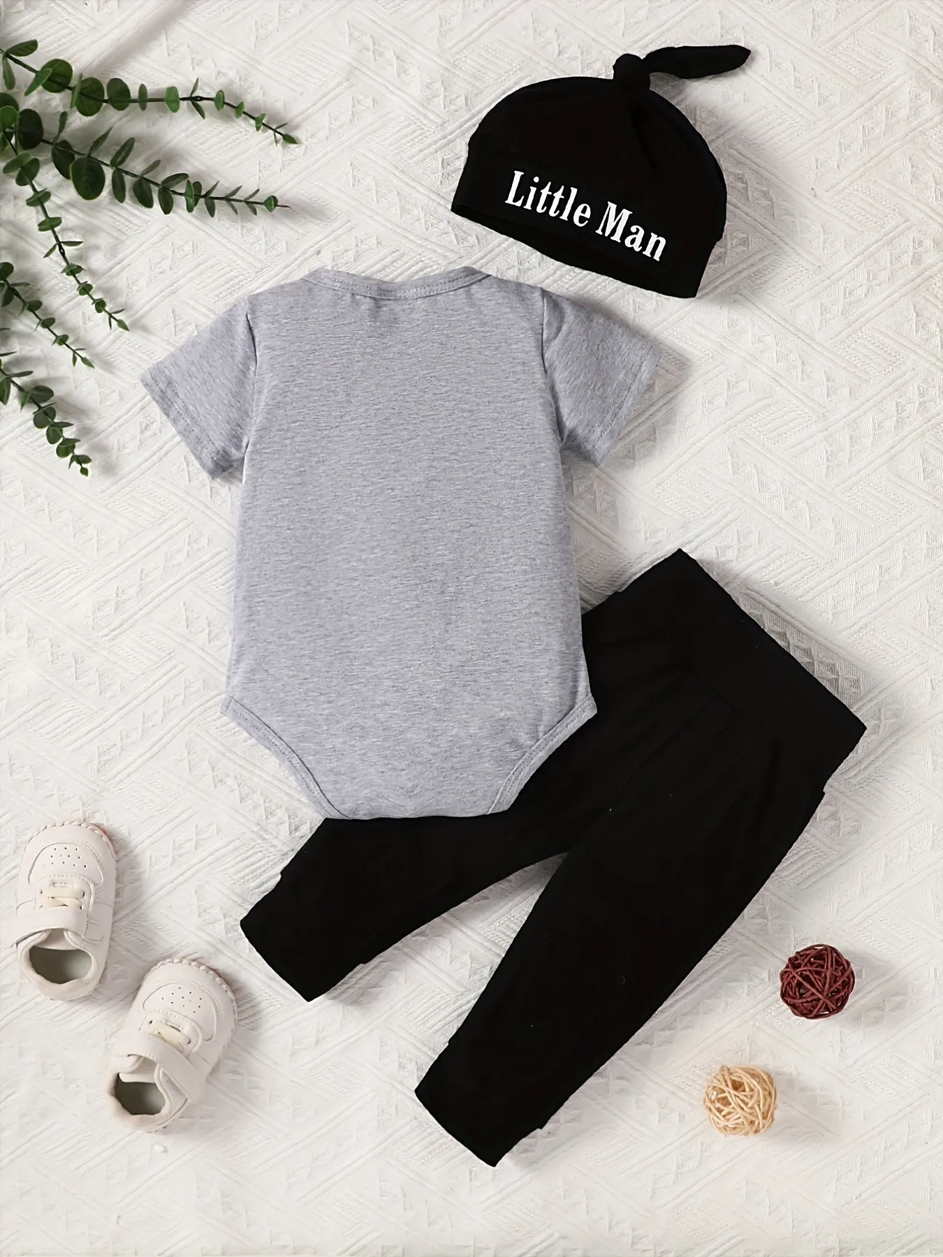 Daddy And Son Print Outfit Set for Baby Boys Gift