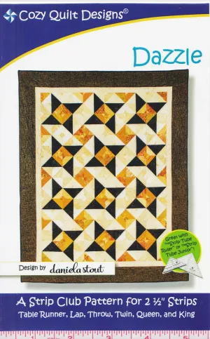 DAZZLE - Cozy Quilt Designs Pattern DIGITAL DOWNLOAD