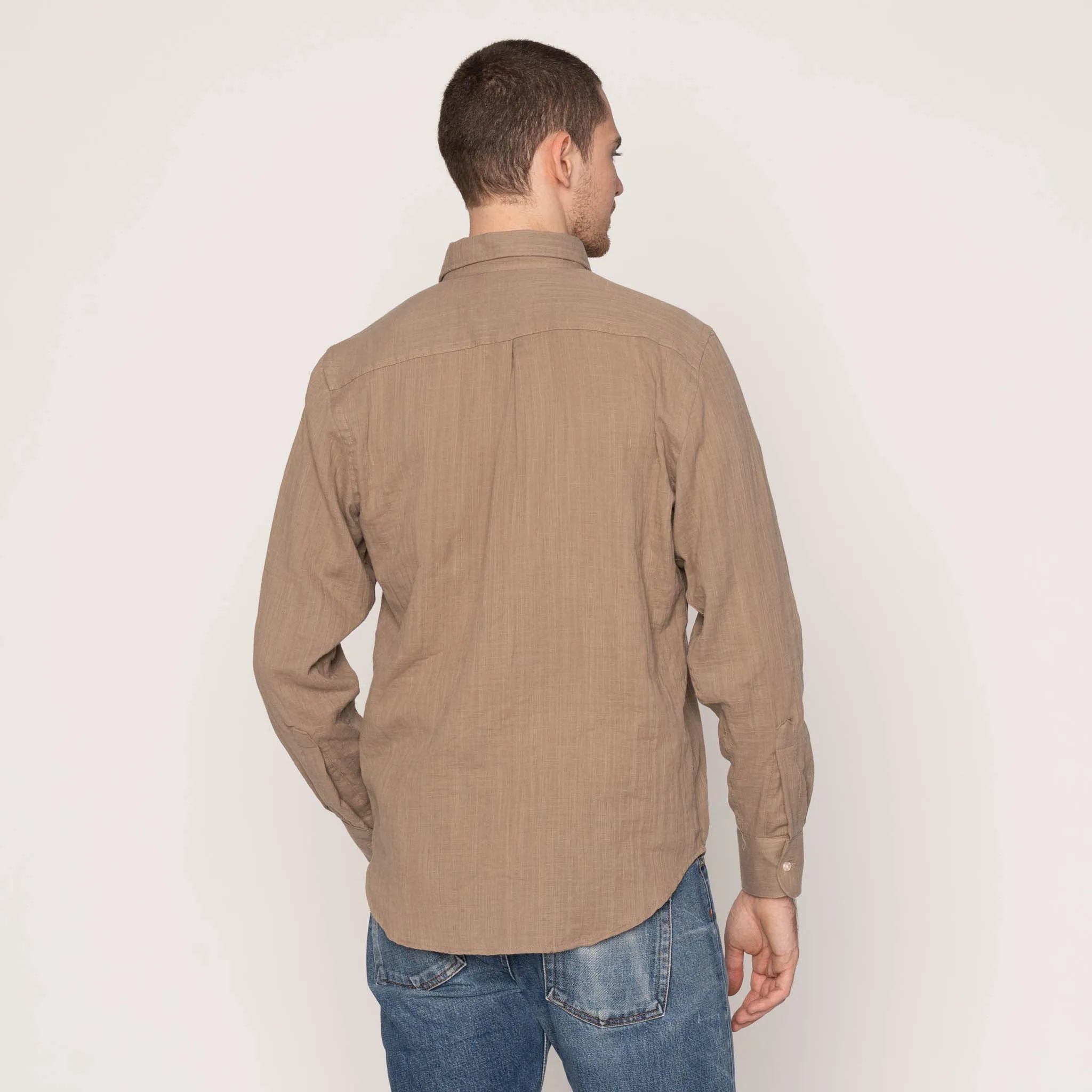 Easy Shirt - Double Wave Slub Gauze - Sand