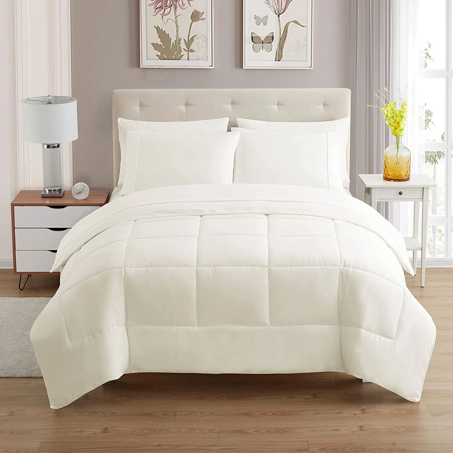 Ivory Study Bed Set