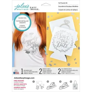 Jolees Boutique Easy Image Foil Transfer Kit - Silver*