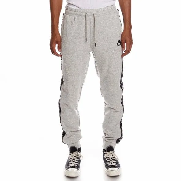 Kappa 222 Banda Alanz 2 Sweatpants (Grey/Black) 311BHCW-A4F