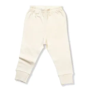 Long Baby Pants - Natural White