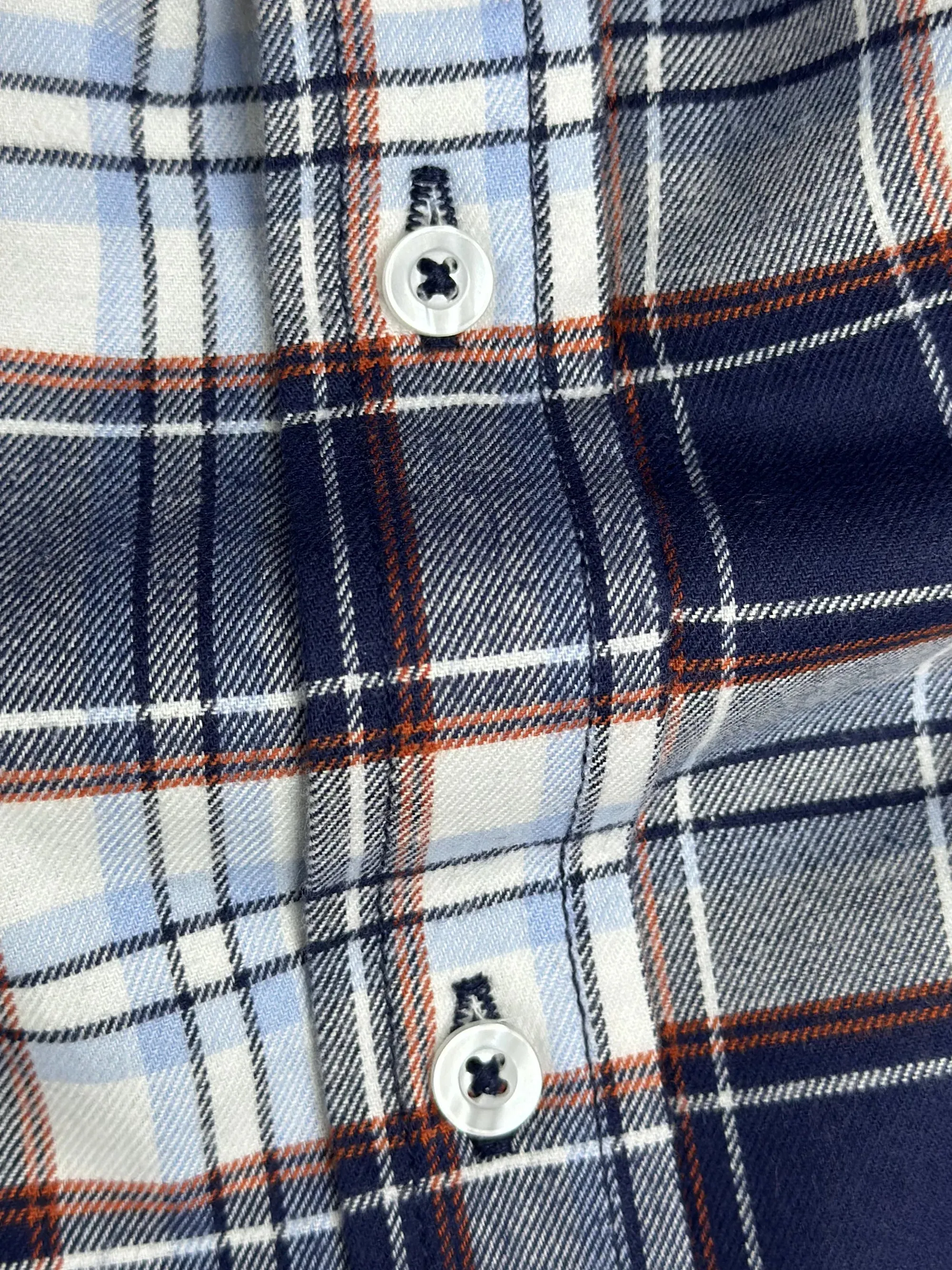 Men's Colorful White Check Shirt