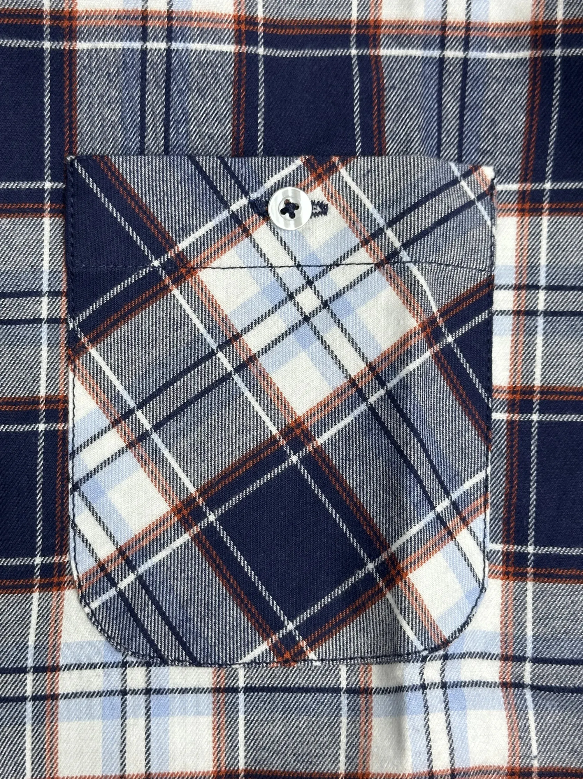 Men's Colorful White Check Shirt