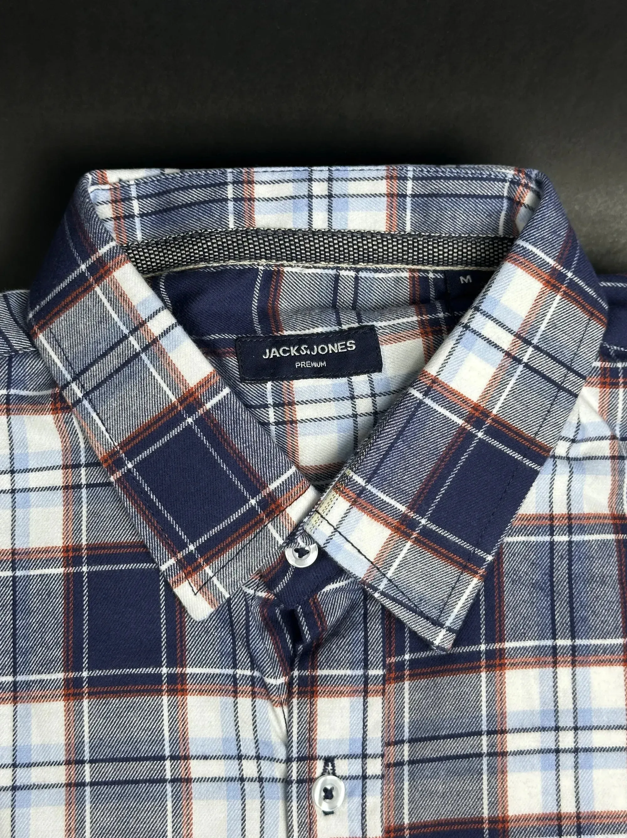 Men's Colorful White Check Shirt