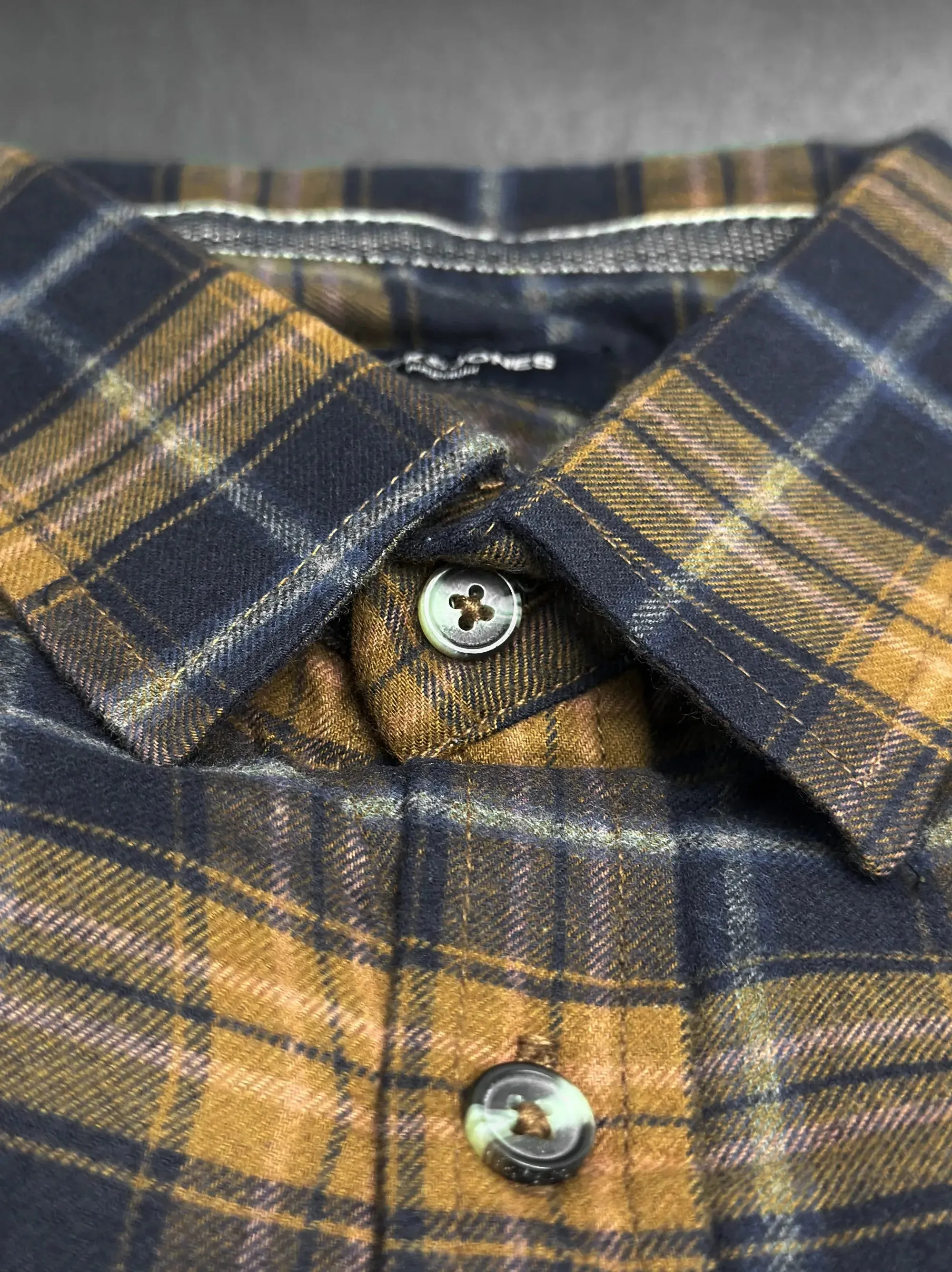 Men's Colorful White Check Shirt