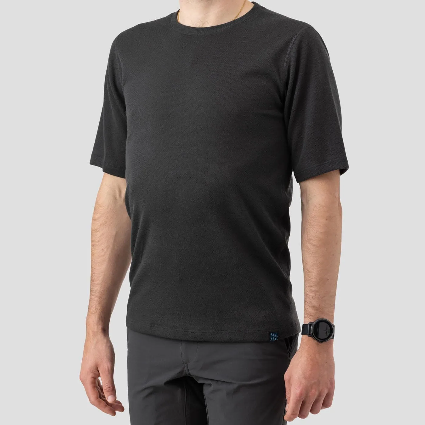 Men's Power Dry Riding Shirt - Off Black