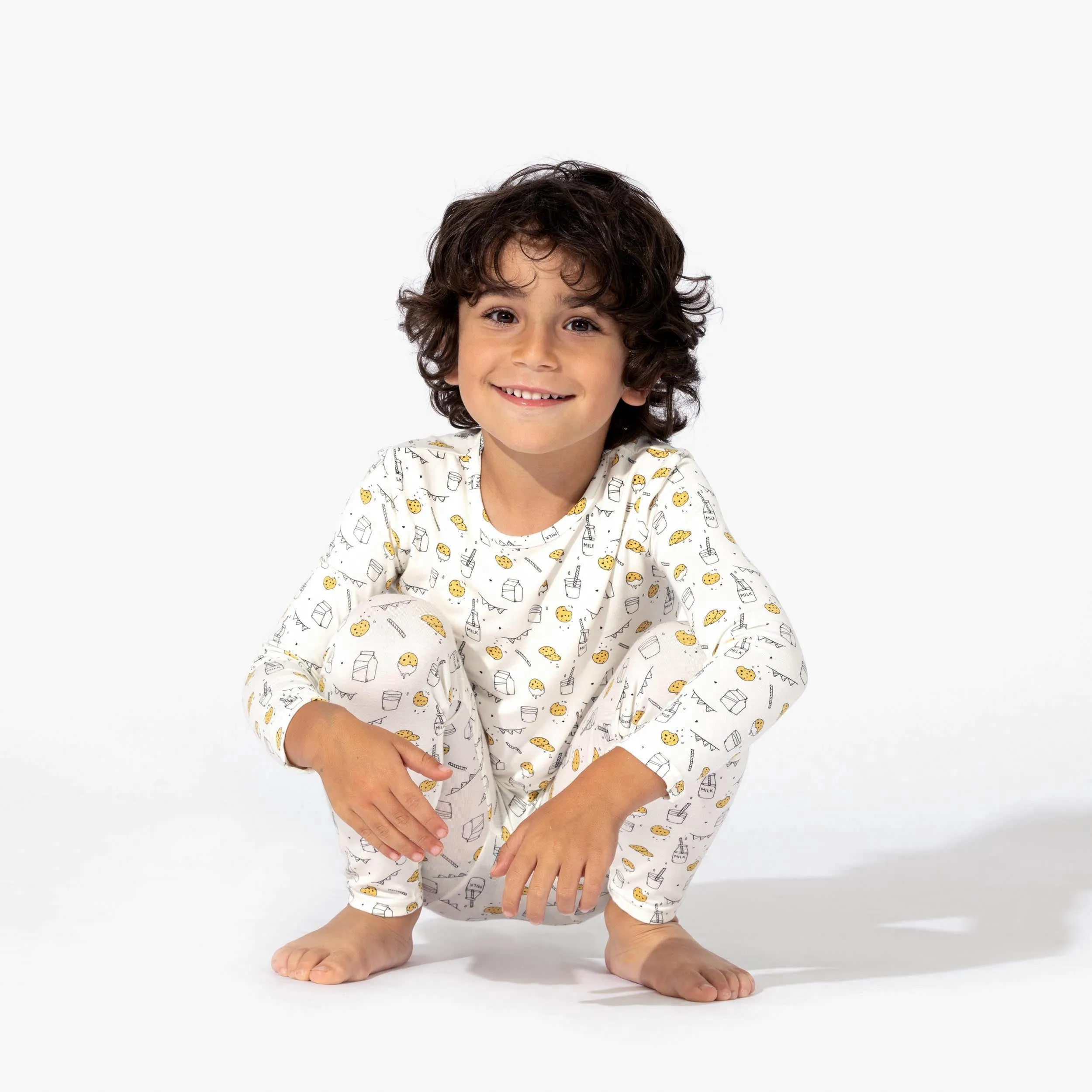 Milk & Cookies Original Bamboo Kids Pajamas