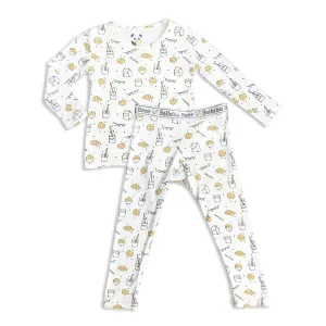 Milk & Cookies Original Bamboo Kids Pajamas