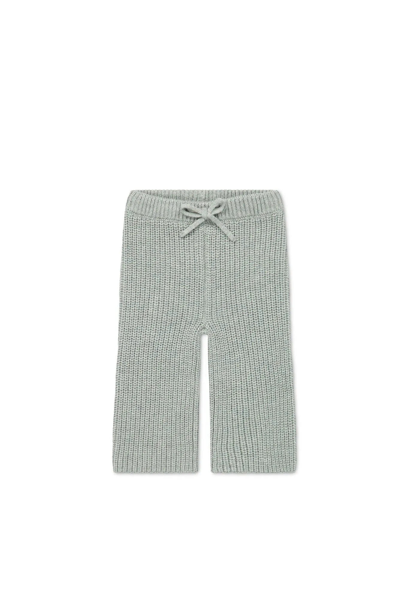 Morgan Knitted Pant - Mist Fleck