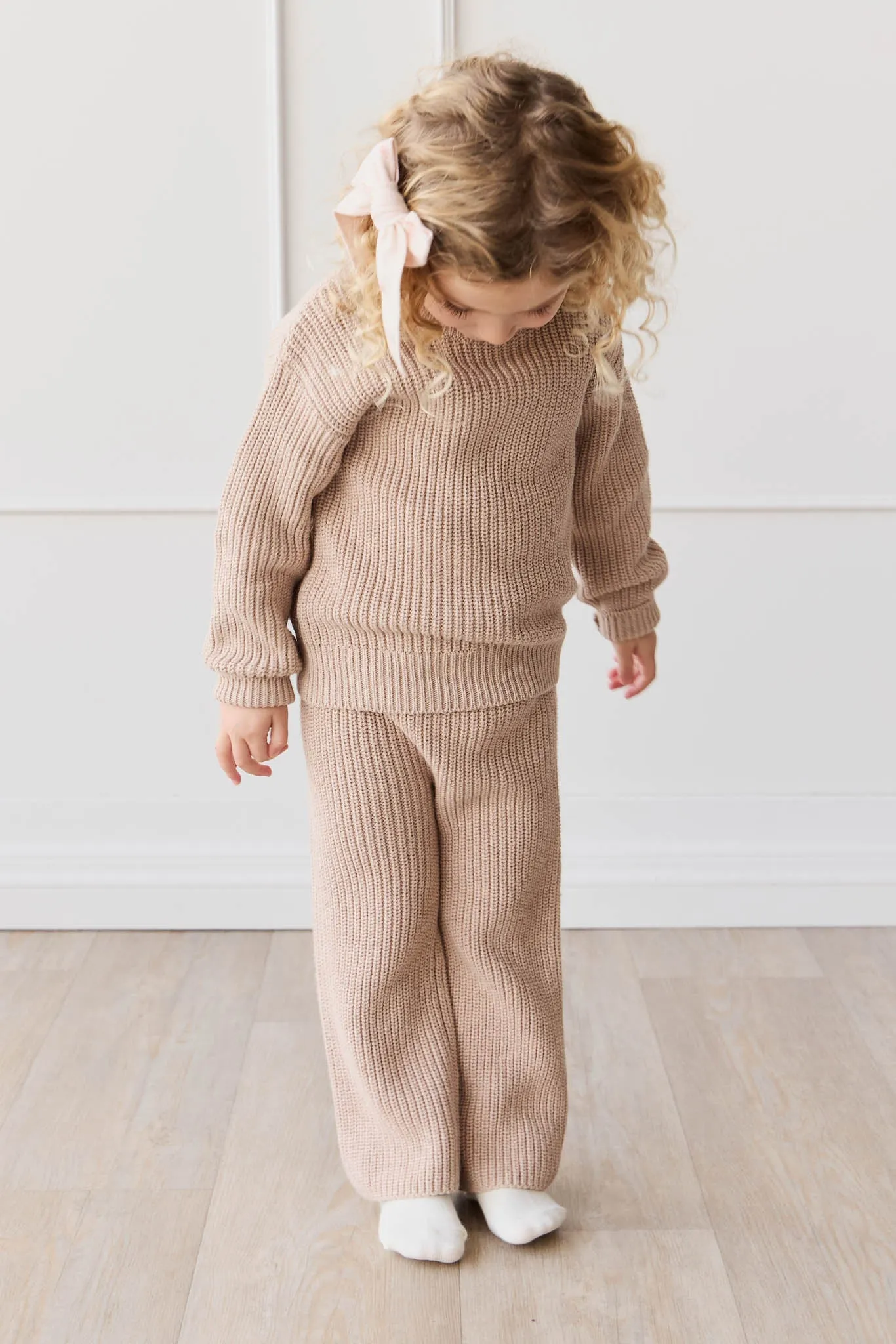 Morgan Knitted Pant - Wren Marle