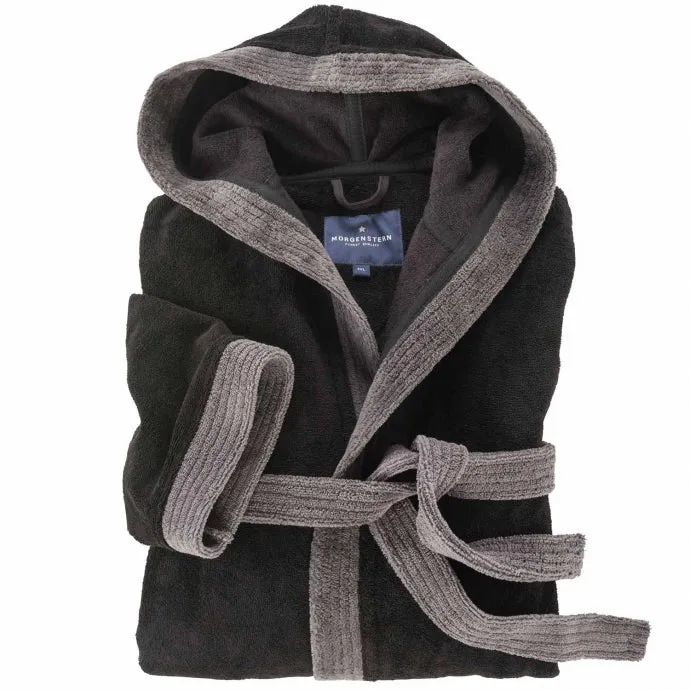 Morgenstern - Men's Hooded Robes (Black)