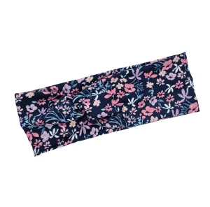 Navy Floral Headband