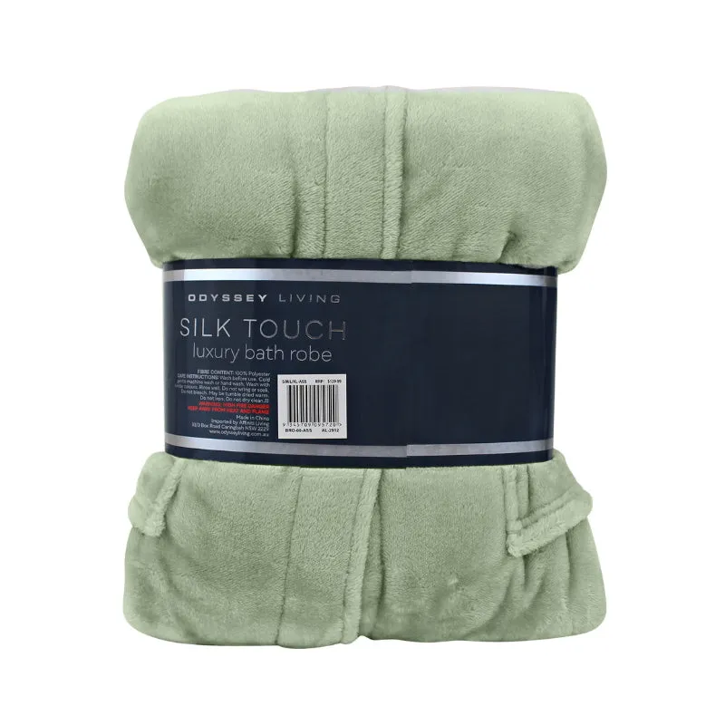 Odyssey Living Silk Touch Bathrobe