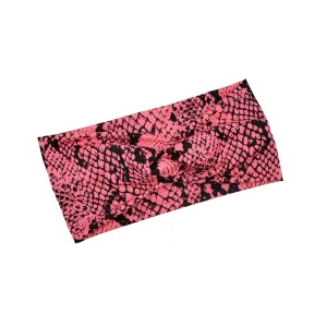 Pink Snakeskin Headband