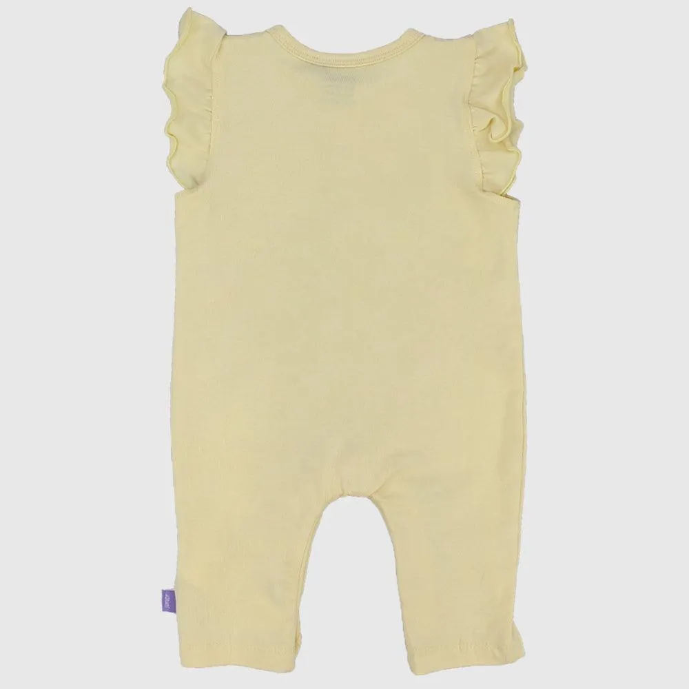 "Le Soleil Sur Le Visage" Sleeveless Footless Onesie