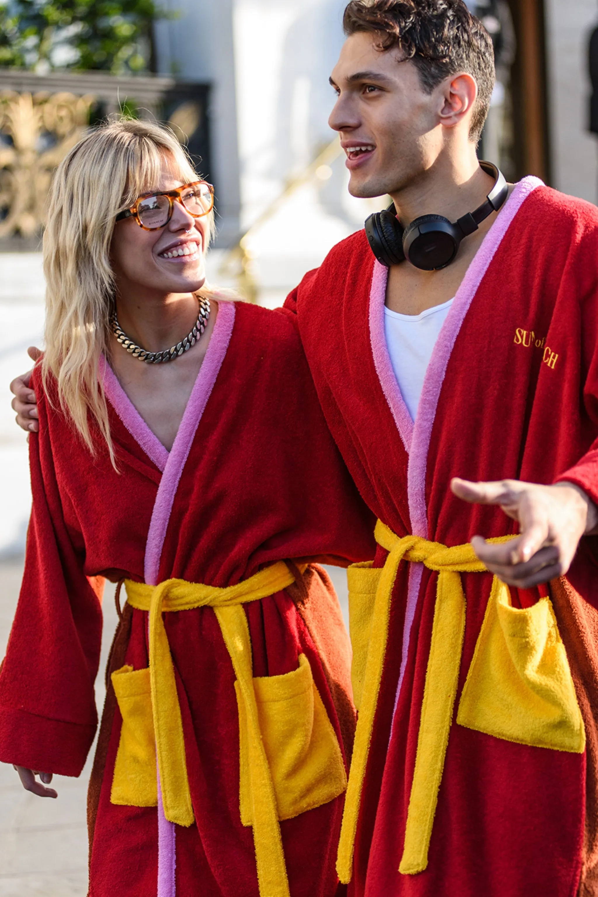 Rainbow Candy | Kimono Bathrobe