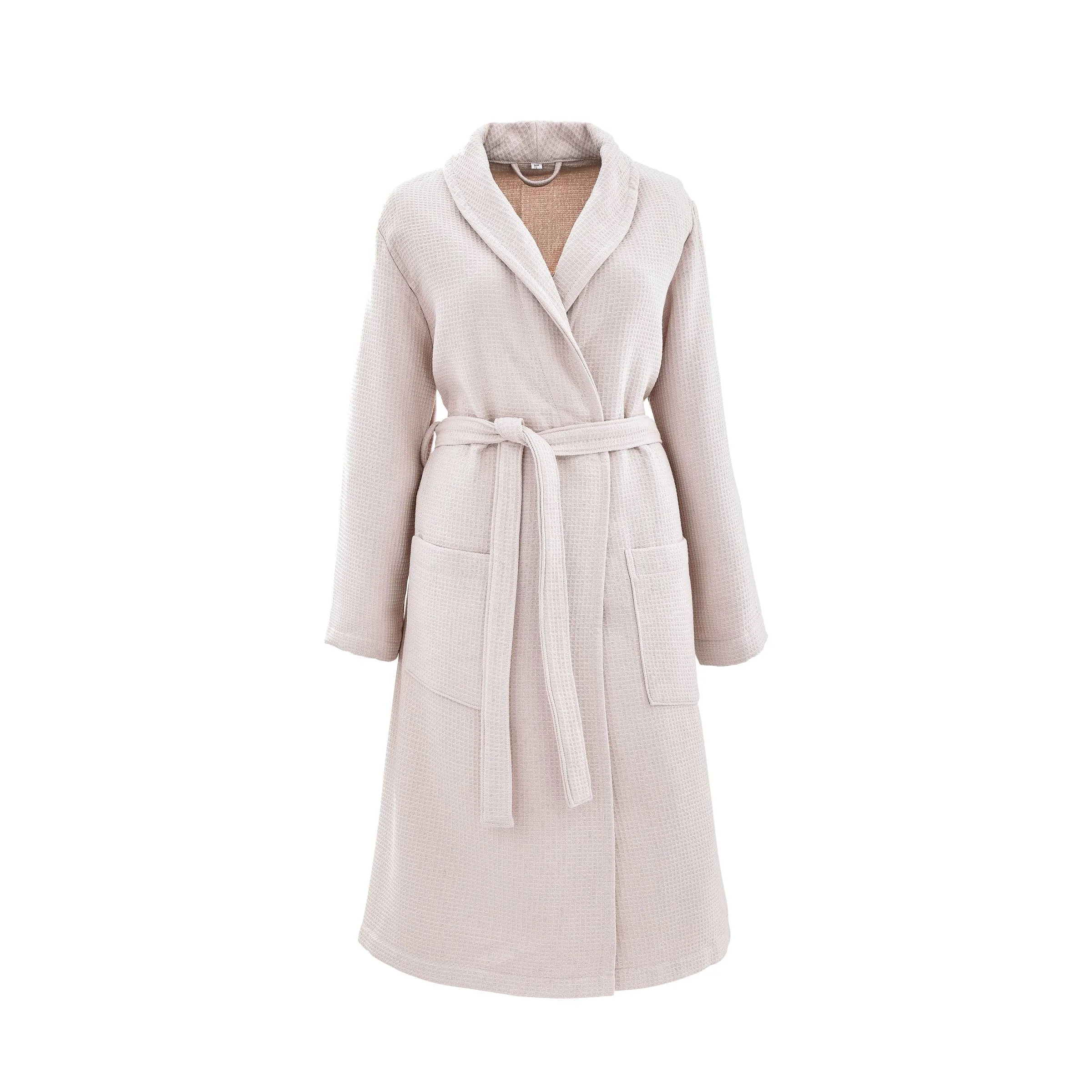 Spa Collection Waffle Robes, Rose