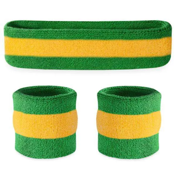 Striped Sweatbands Sets