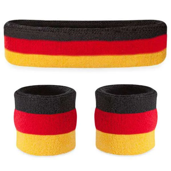 Striped Sweatbands Sets