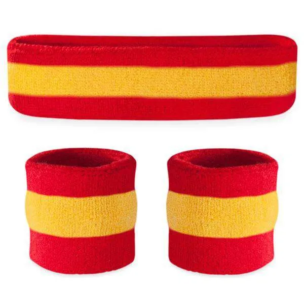 Striped Sweatbands Sets