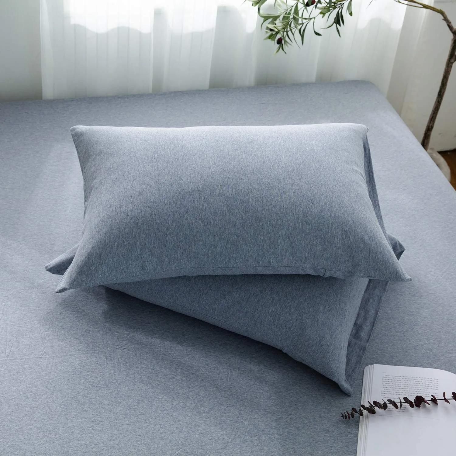 The Loft Blue Pillow Case Set