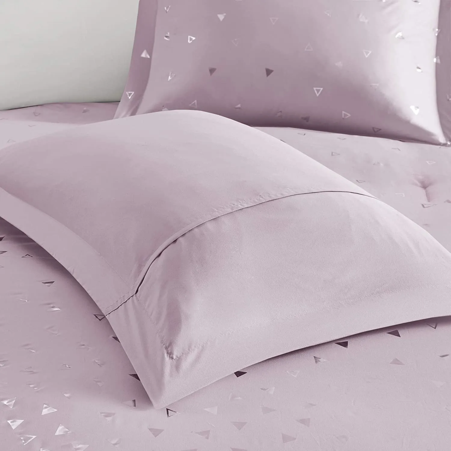 The Metallic Purple Bed Set