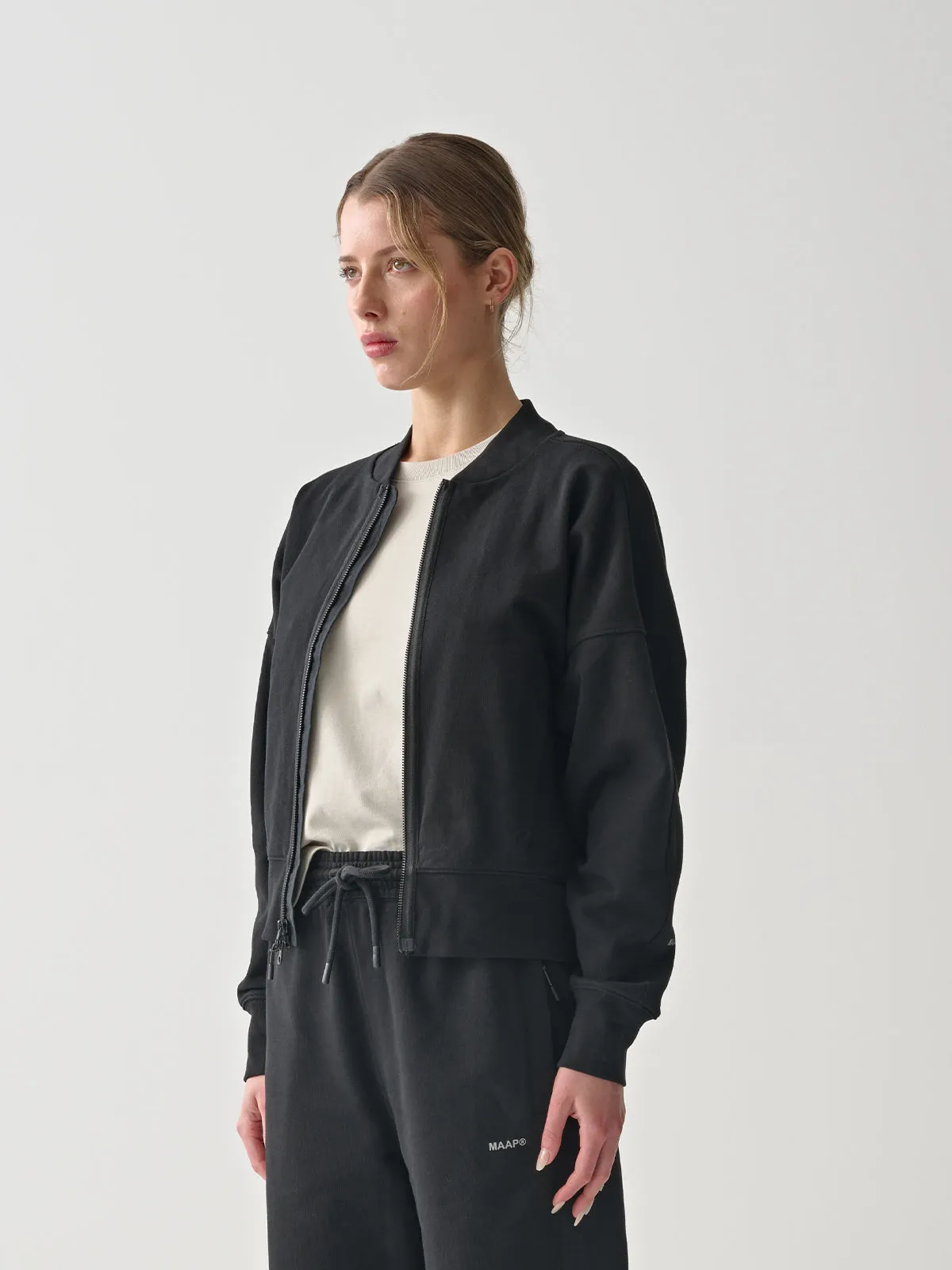 Women's Essentials Zip Crew